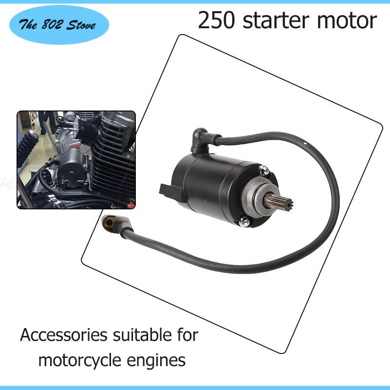 Motorcycle Starter Motor - Accessoires pour moteurs de moto -250